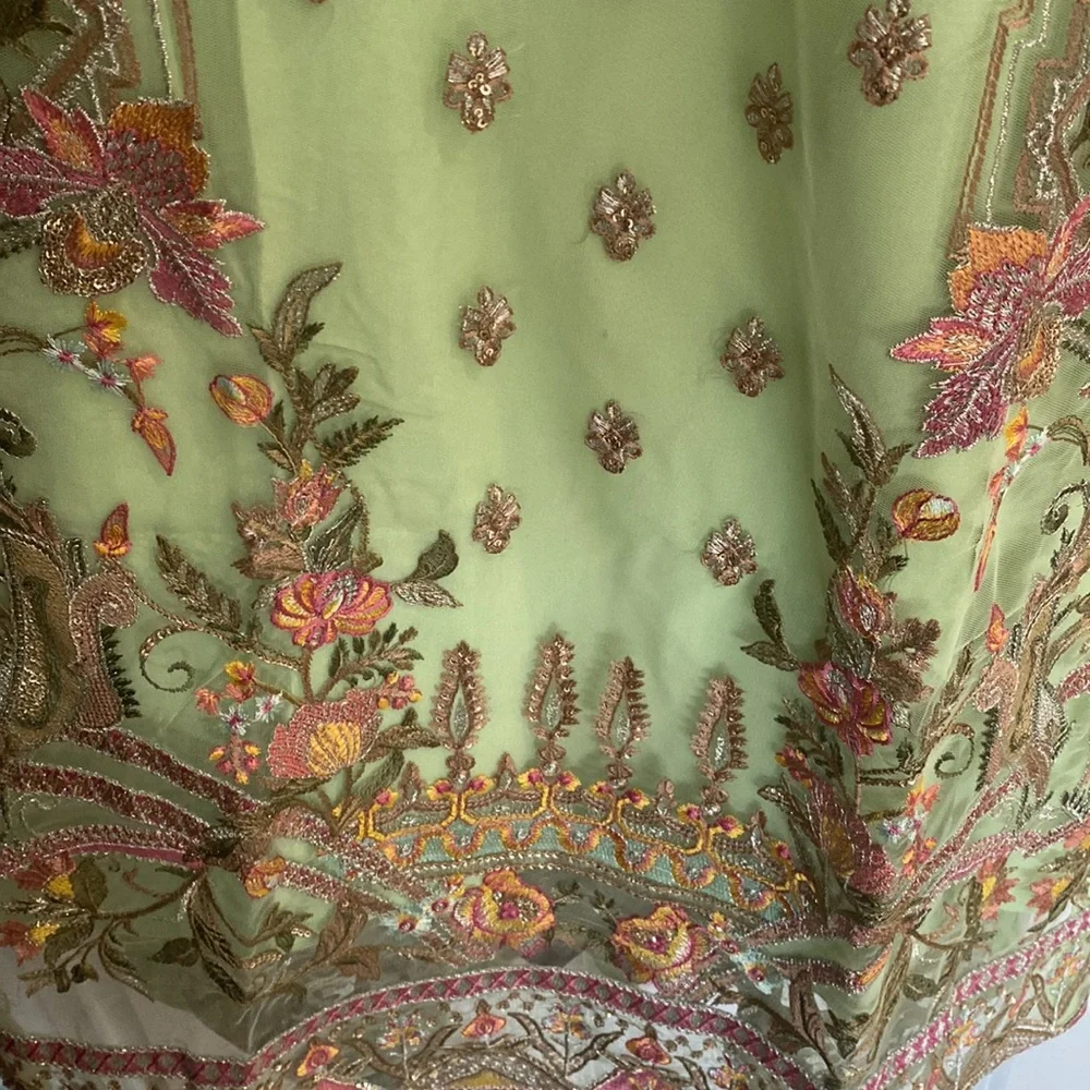 Beautiful Pakistani 3 Piece Suit - Picture 8 of 9